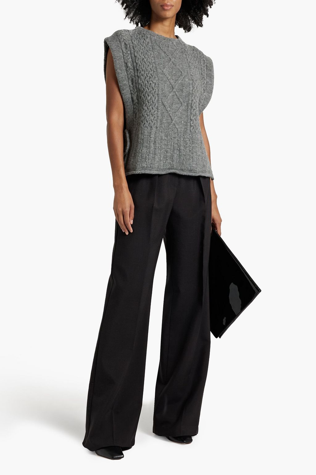 RÓHE Cable-knit vest