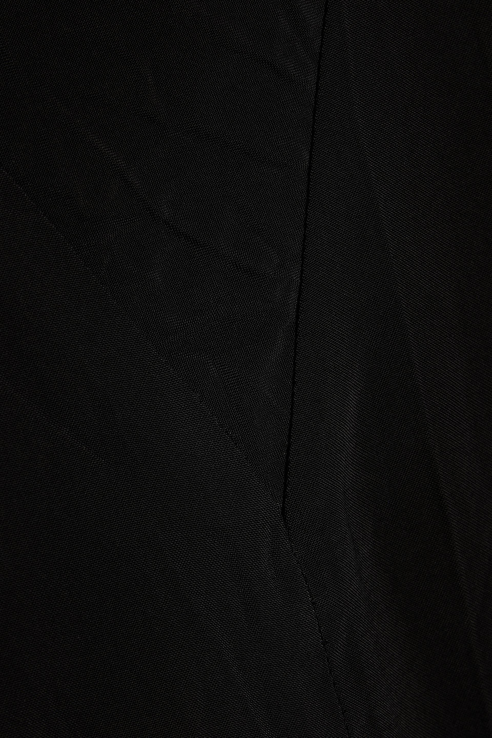 Rohe Cutout Woven Turtleneck Top In Black