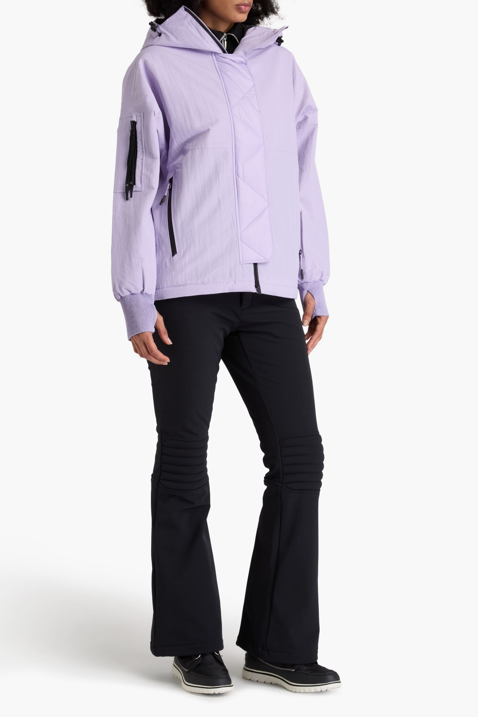 HOLDEN Sloane quilted hooded ski jacket