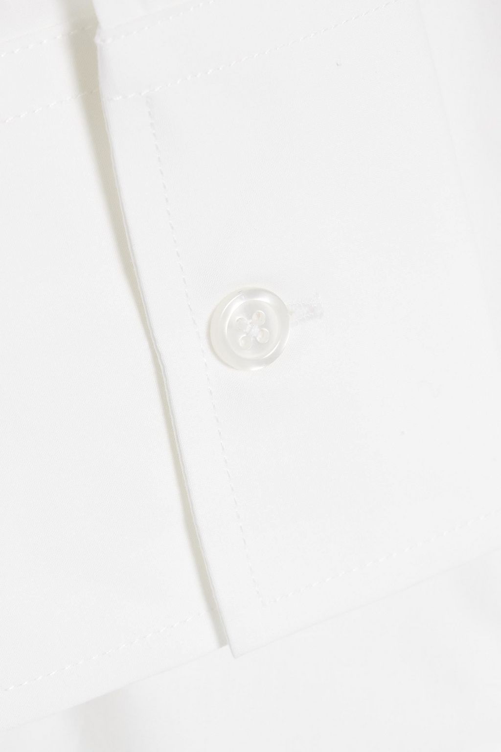 RÓHE Pintucked cotton-poplin shirt