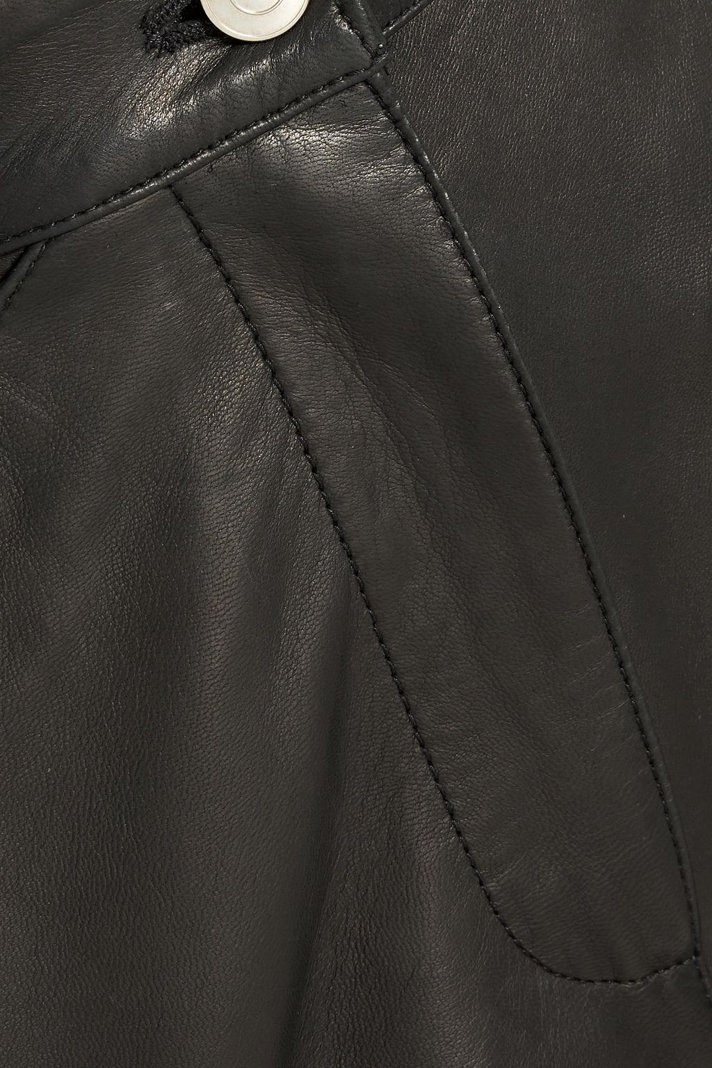 IRO Hazel leather straight-leg pants