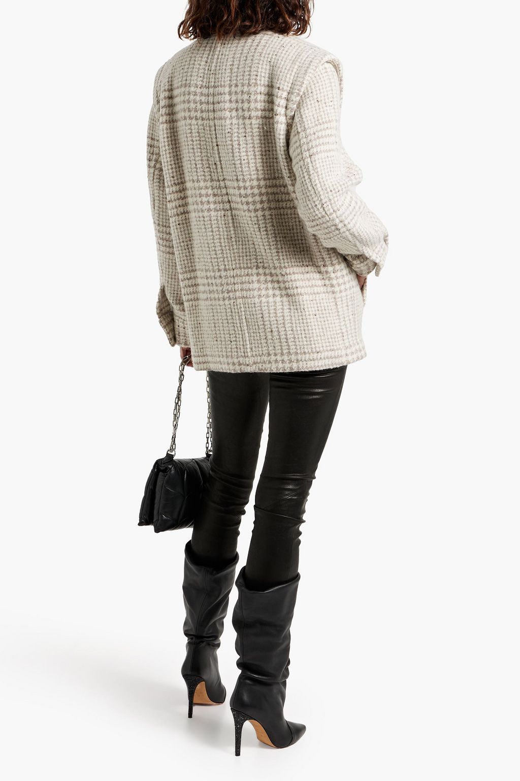 IRO Belni houndstooth wool-tweed jacket