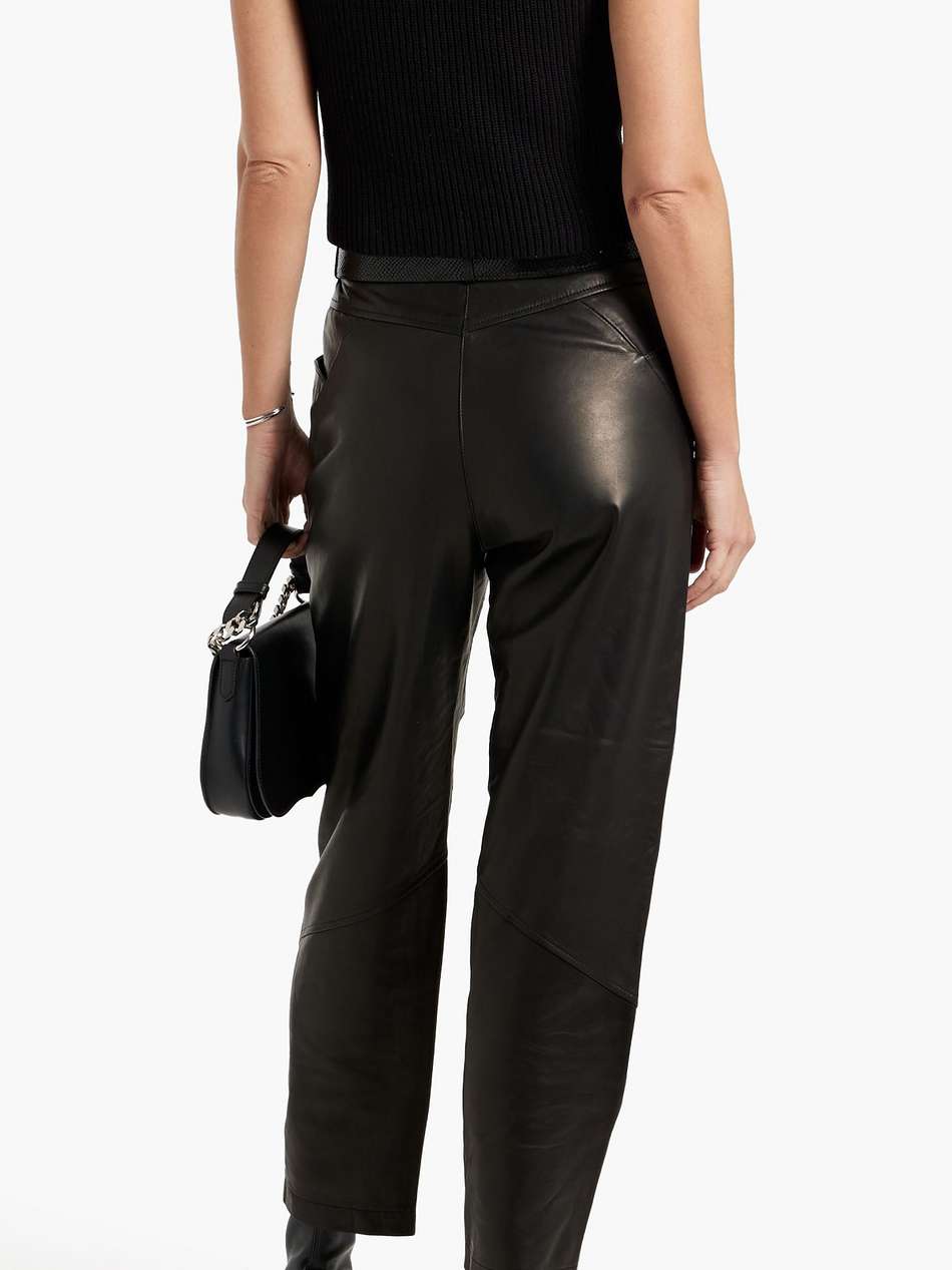 virgi ribbed cotton and cashmere-blend turtleneck top