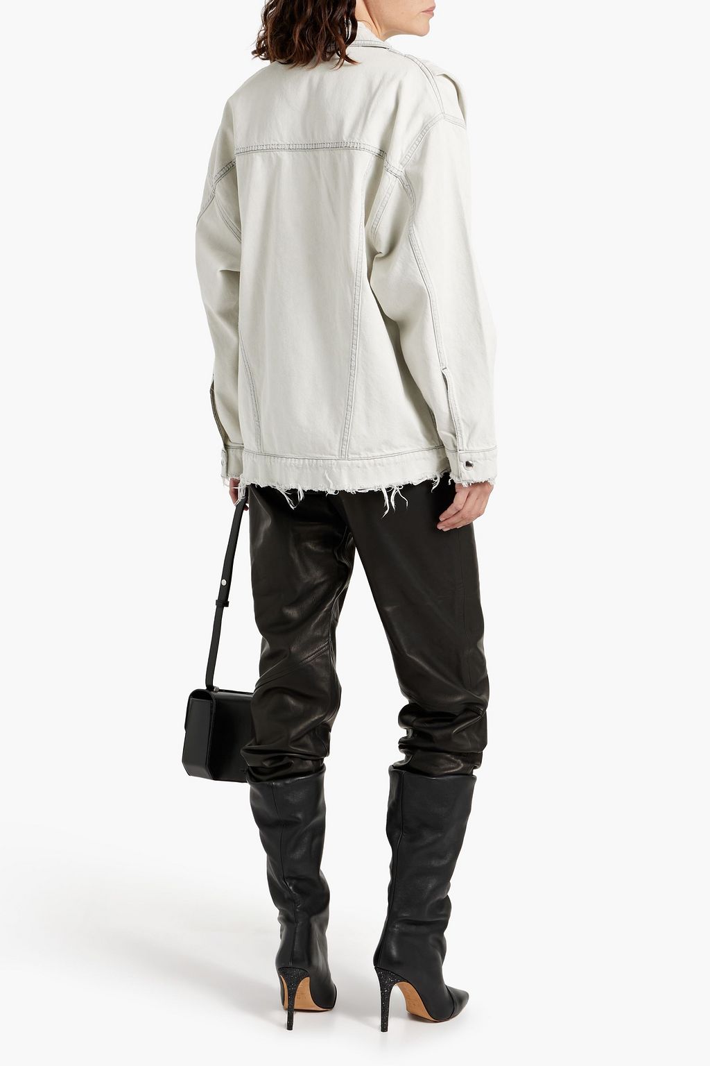 IRO Noumia distressed denim jacket