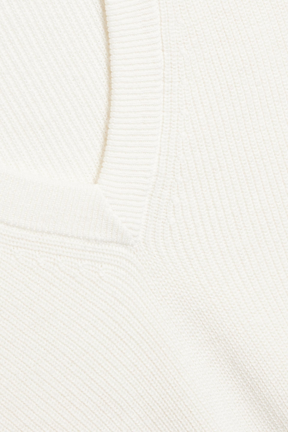 Iro Viola Cotton And Cashmere-blend Sweater In Ivory