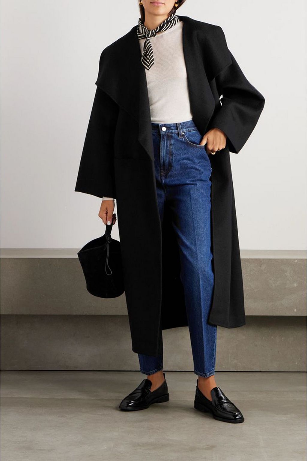 TOTEME Signature wool and cashmere-blend coat