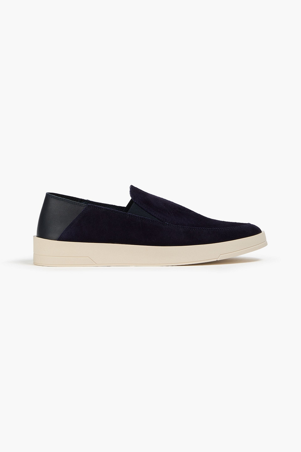 Telo suede collapsible-heel loafers