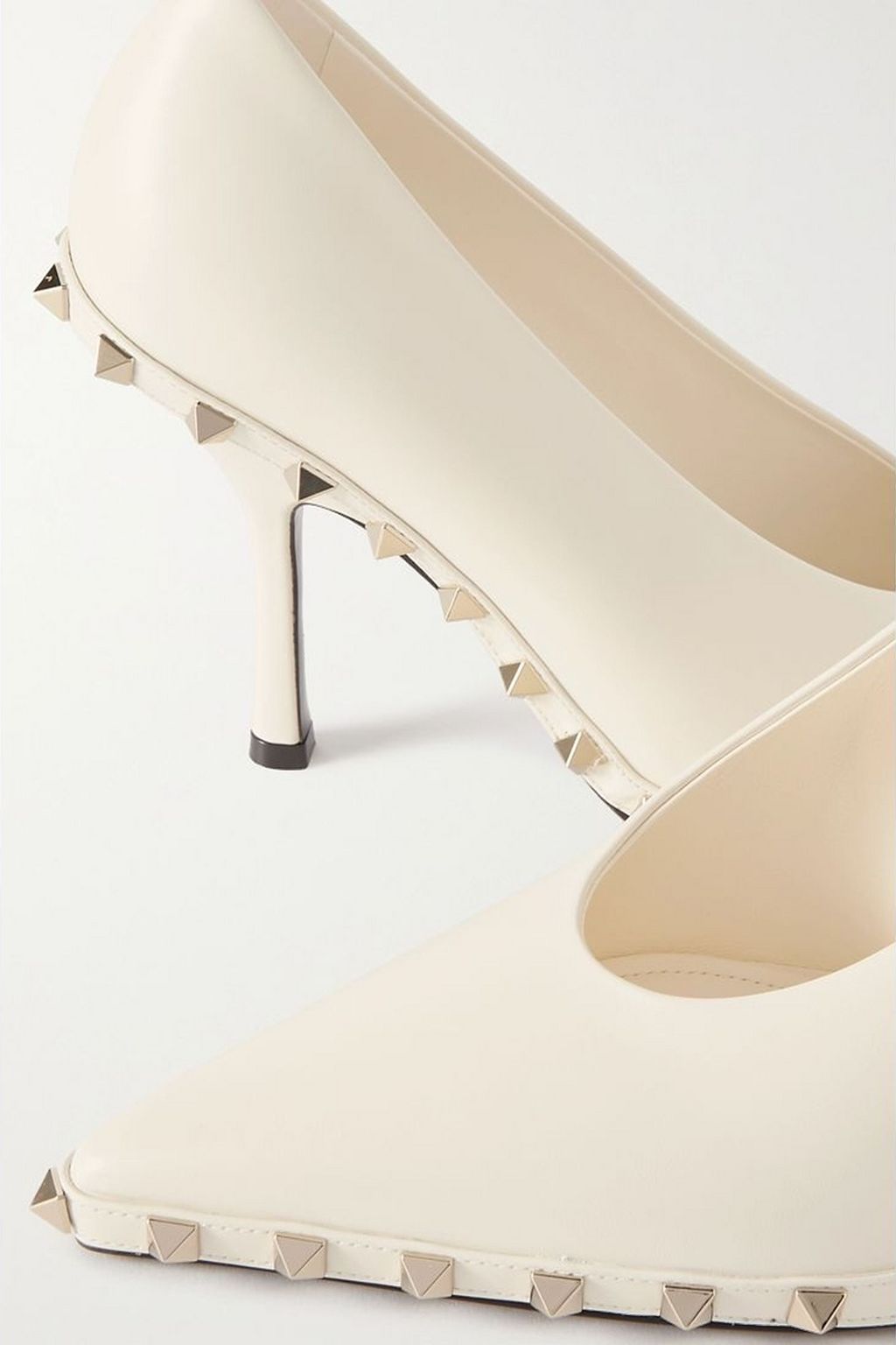 VALENTINO GARAVANI Rockstud 100 leather pumps