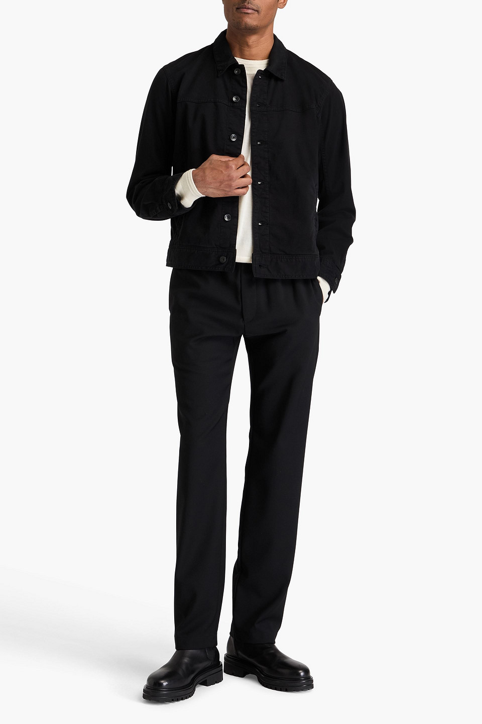 Rag & Bone Black Owen Jacket In Black