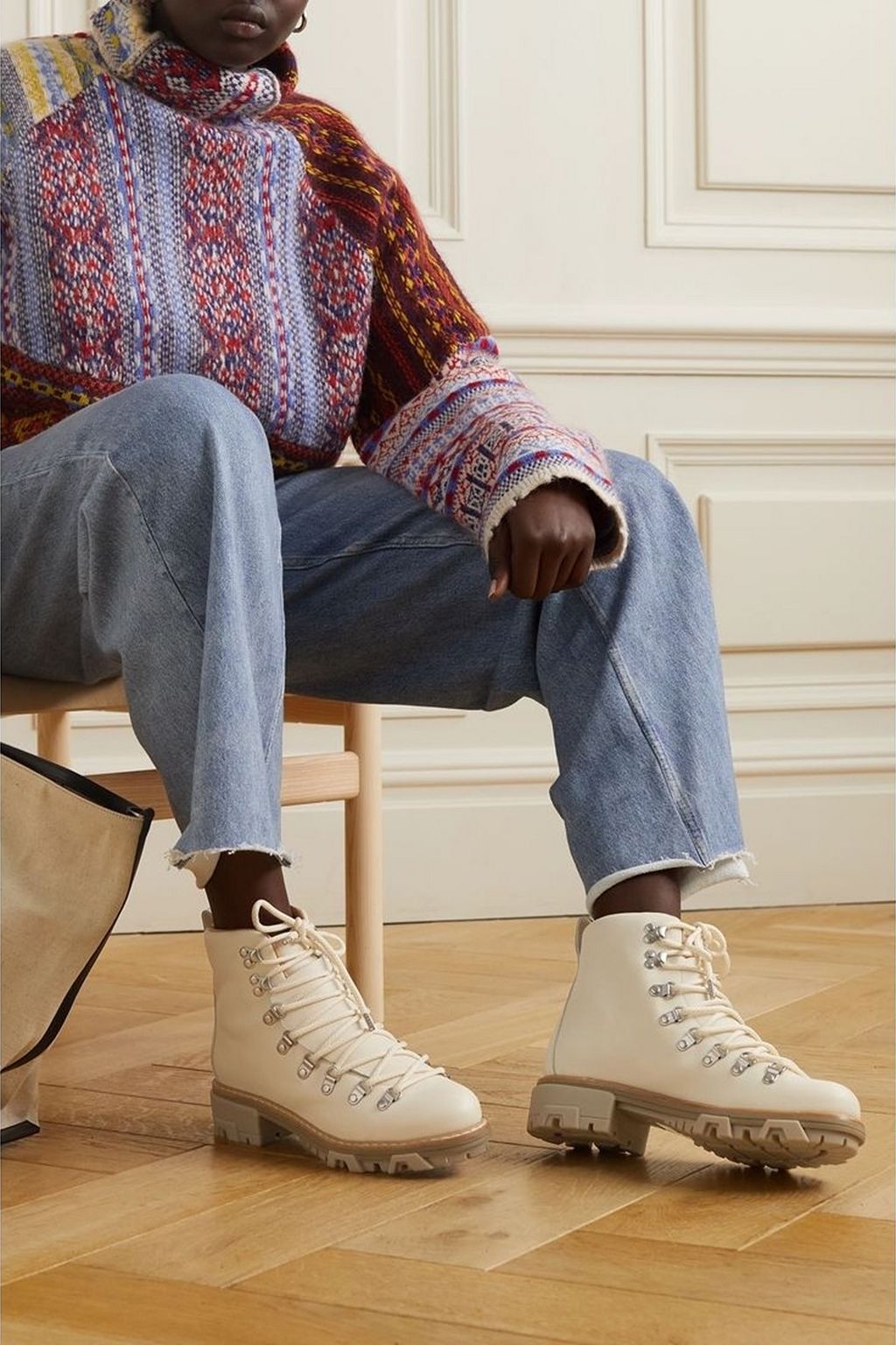 RAG & BONE Shiloh lace-up leather ankle boots