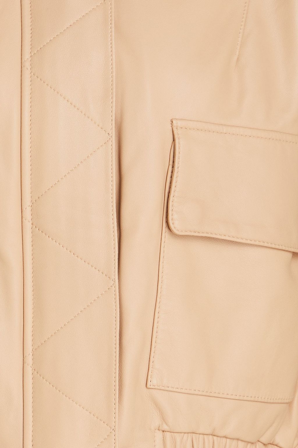SHOREDITCH SKI CLUB Rhian Bomberjacke aus Leder
