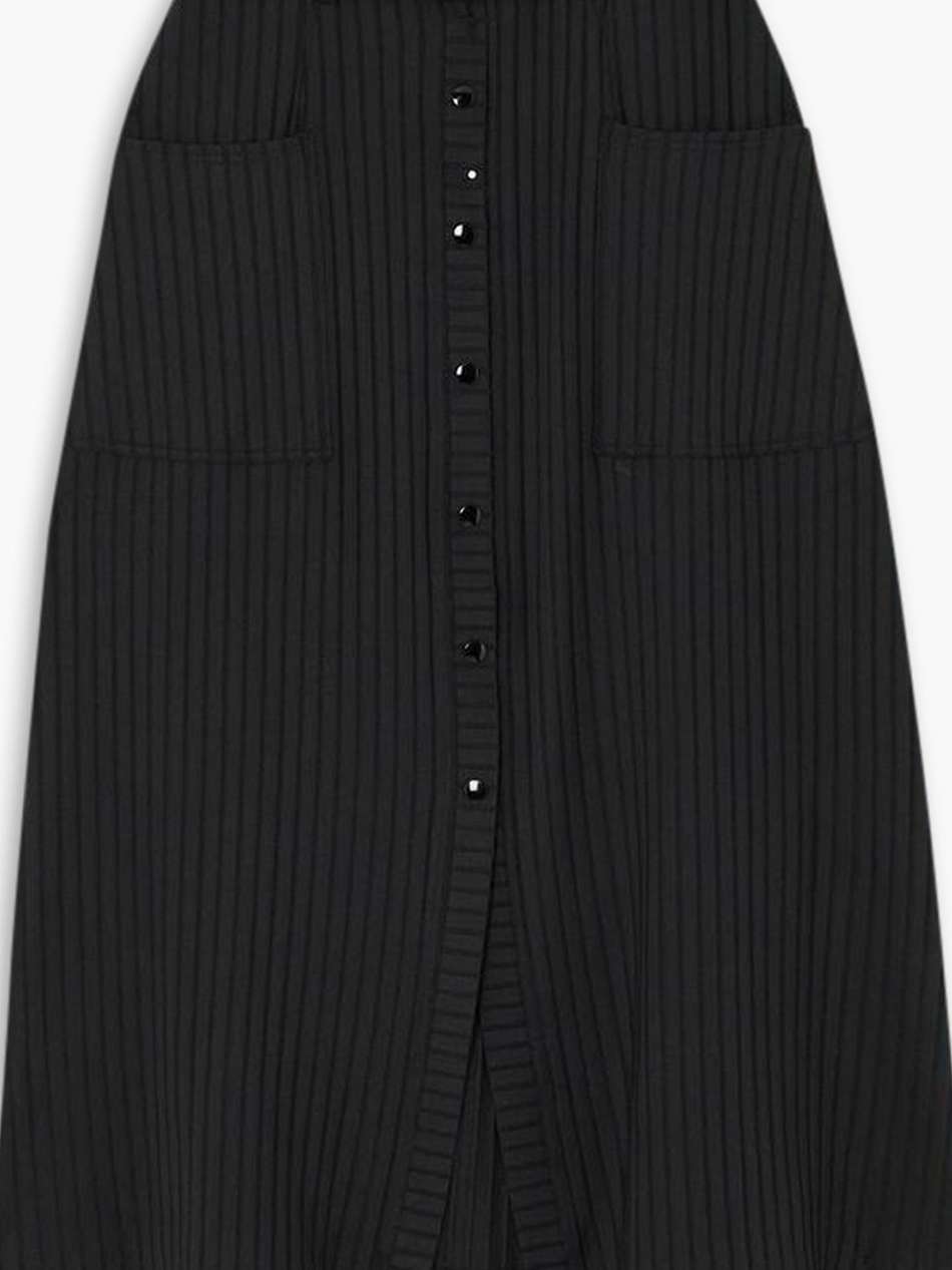 paradise ribbed-knit skirt