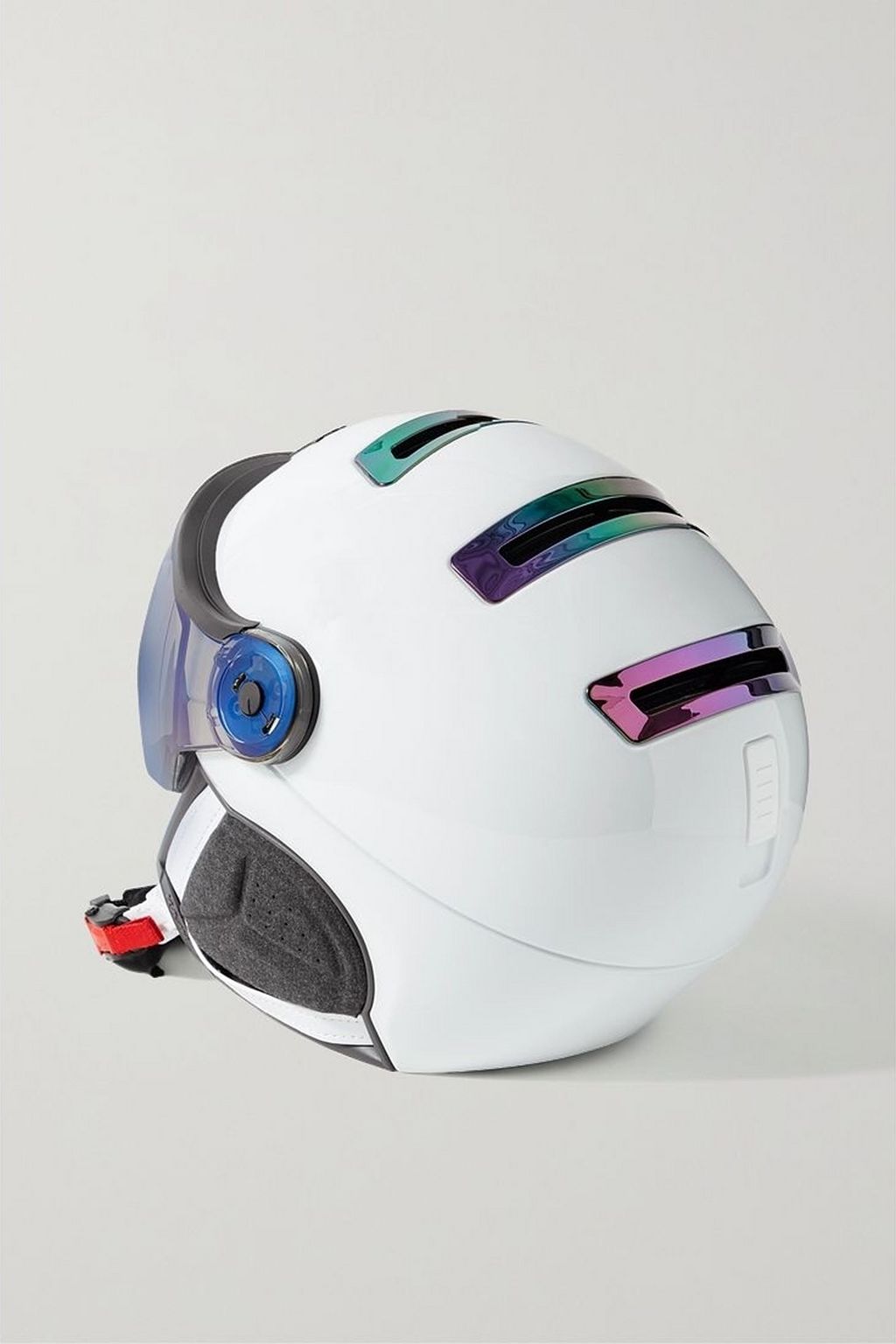 KASK Chrome iridescent ski helmet
