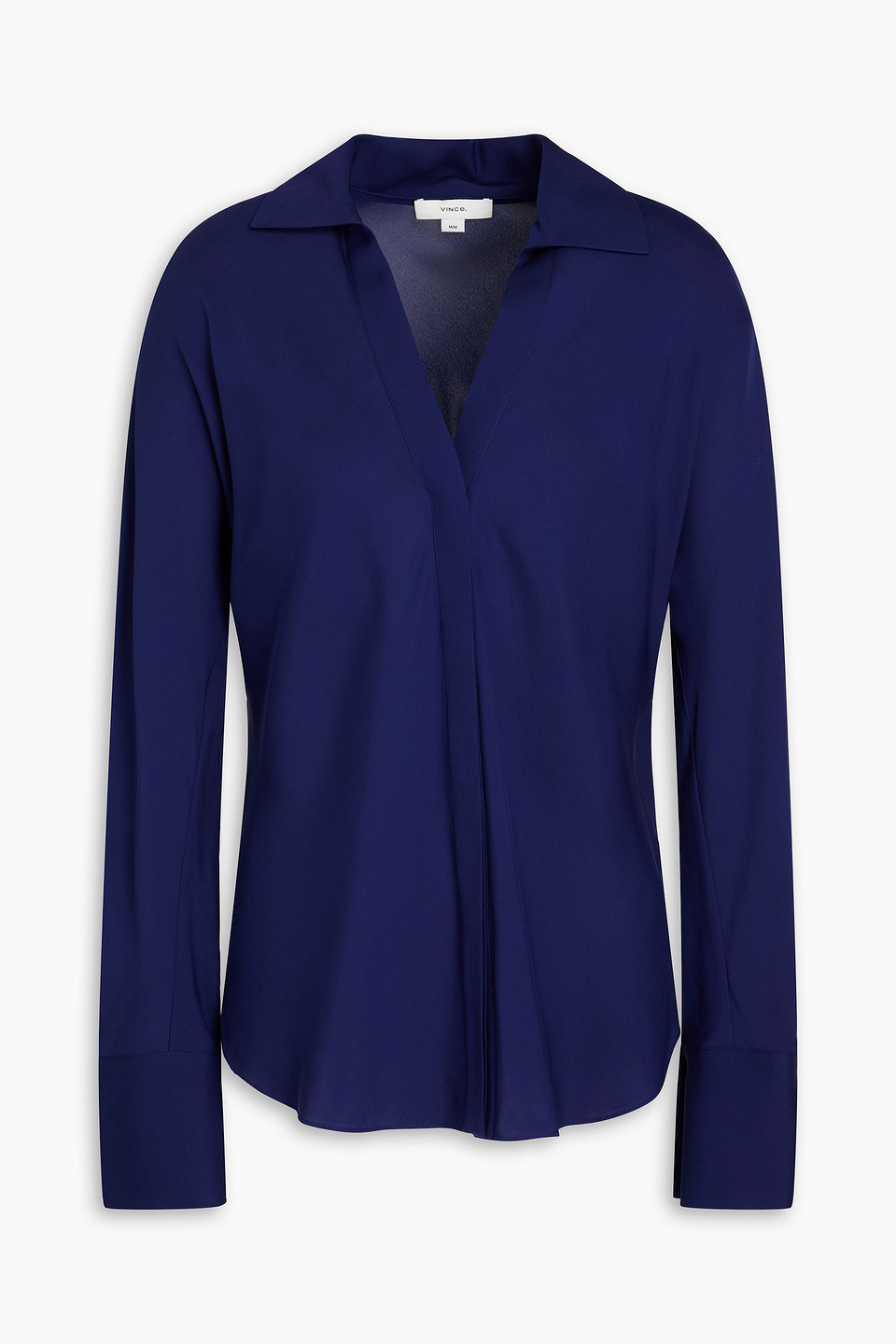 VINCE DOLMAN HEMD AUS CRÊPE DE CHINE AUS SEIDE