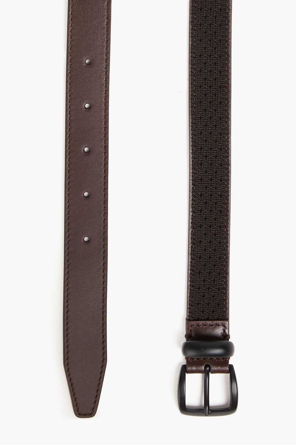 GIORGIO ARMANI Pointelle-knit belt