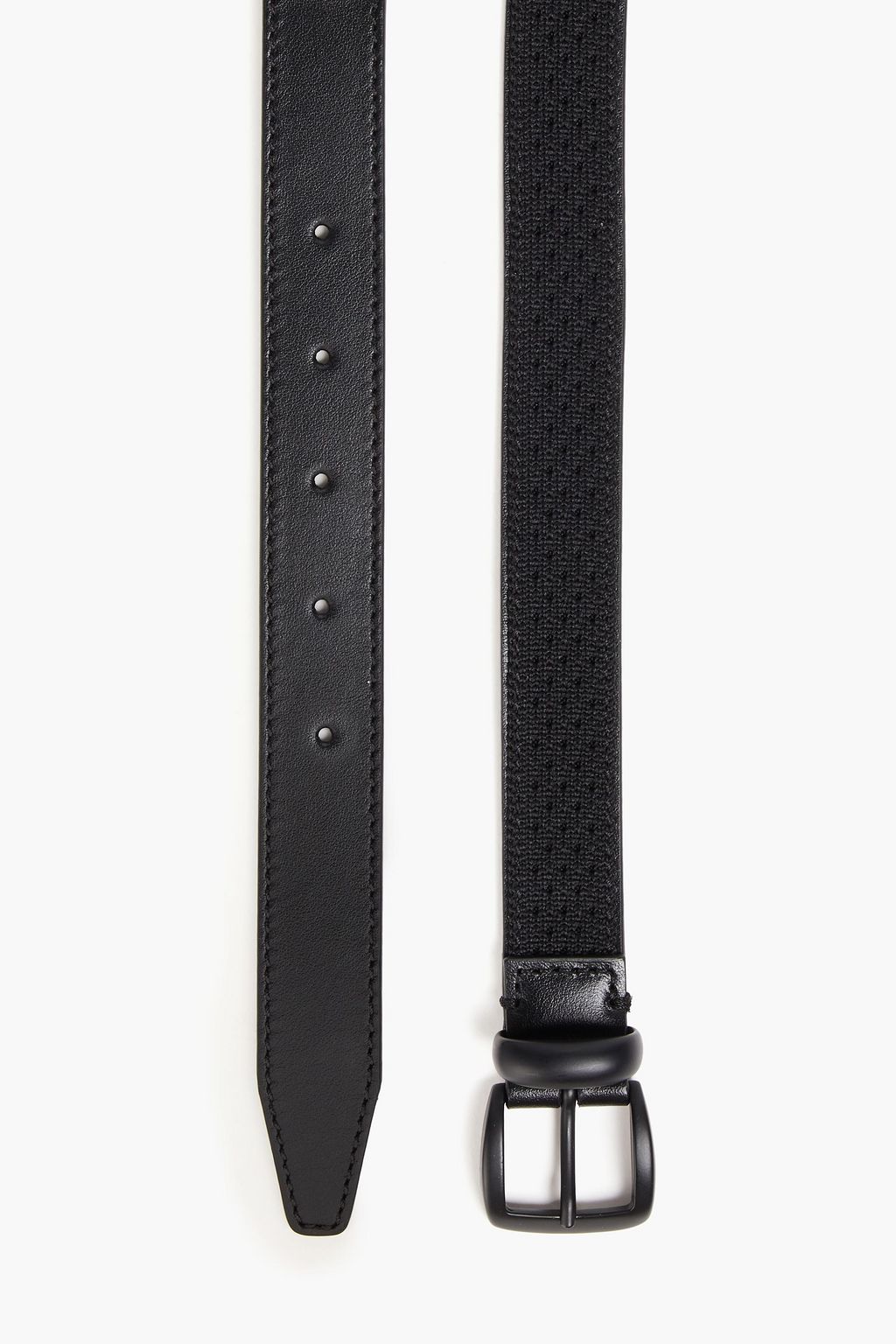 GIORGIO ARMANI Pointelle-knit belt