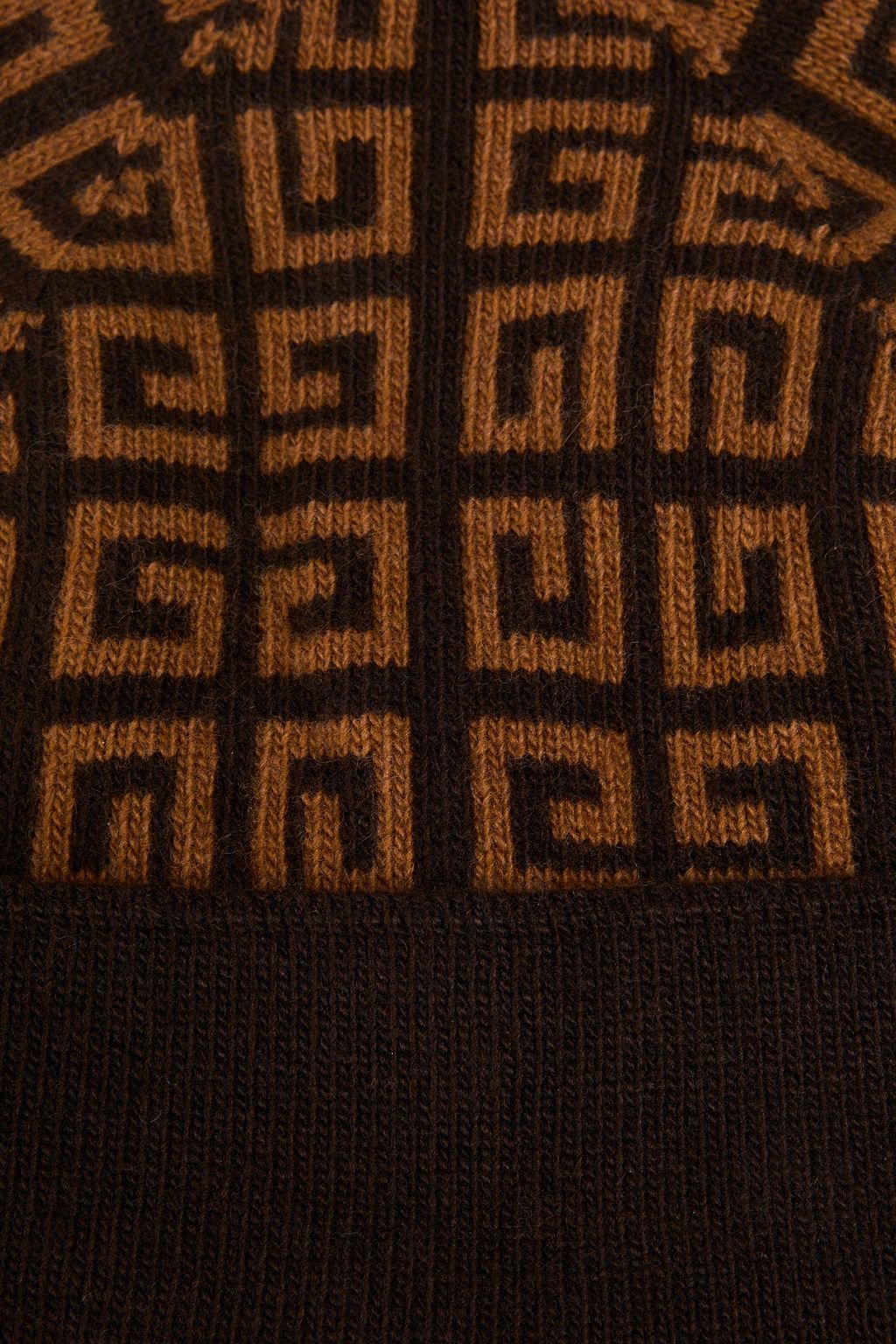 GUCCI Jacquard-knit wool and cashmere-blend beanie