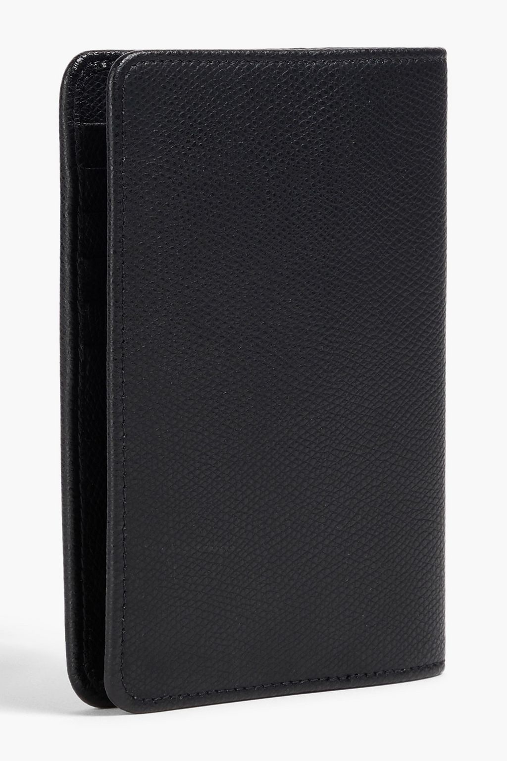 EMPORIO ARMANI Textured-leather passport cover