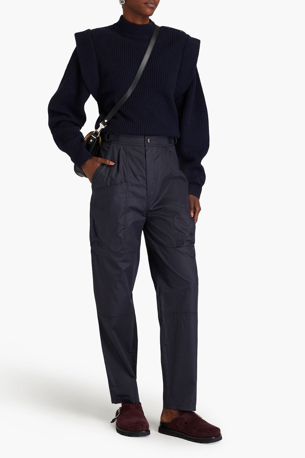 ISABEL MARANT Ferima cotton tapered pants