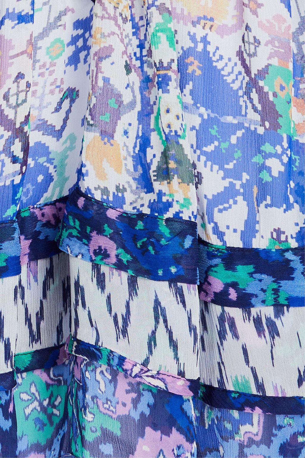 ISABEL MARANT Vozina printed crepon blouse