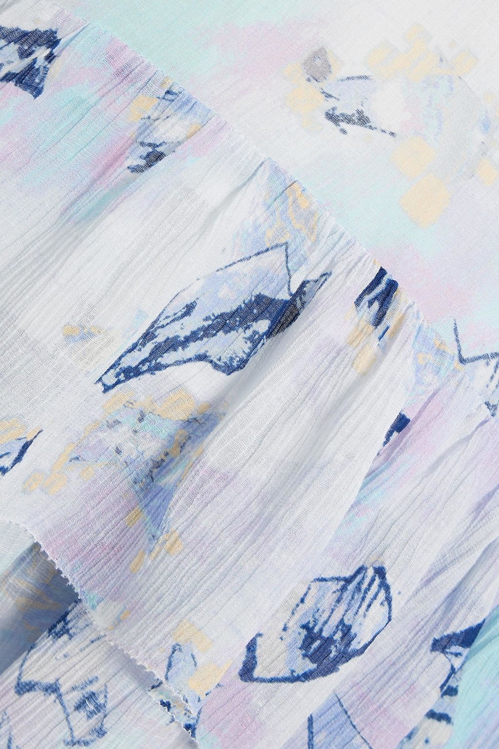 IRO Andou printed crepon midi dress