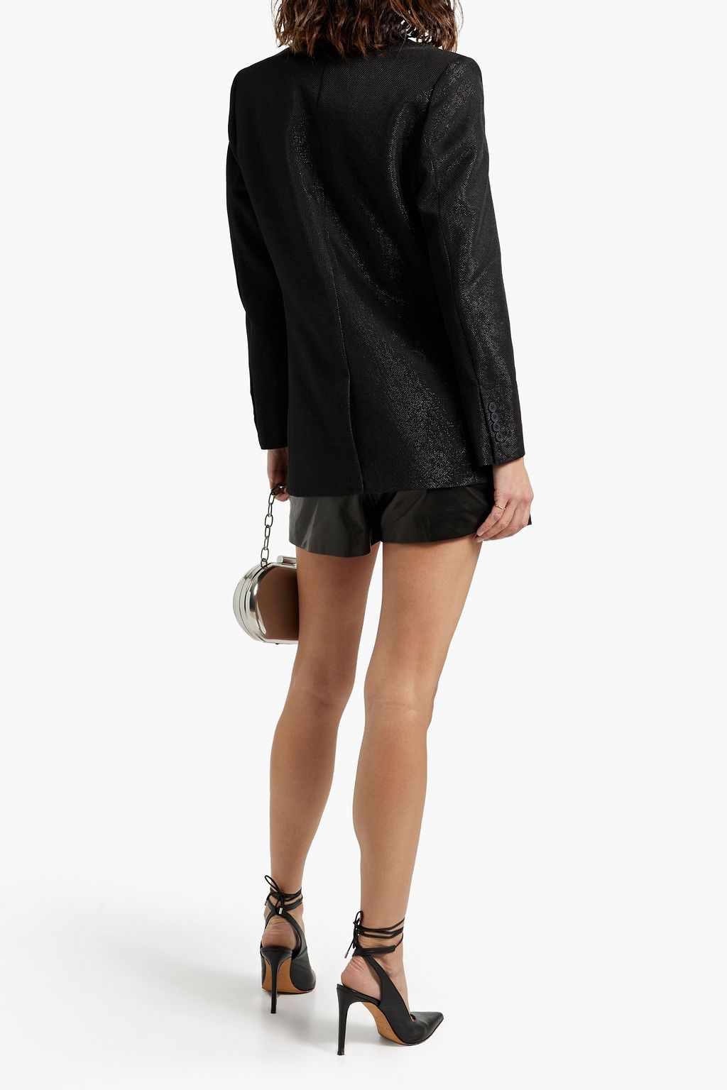 IRO Mokam metallic grain de poudre blazer
