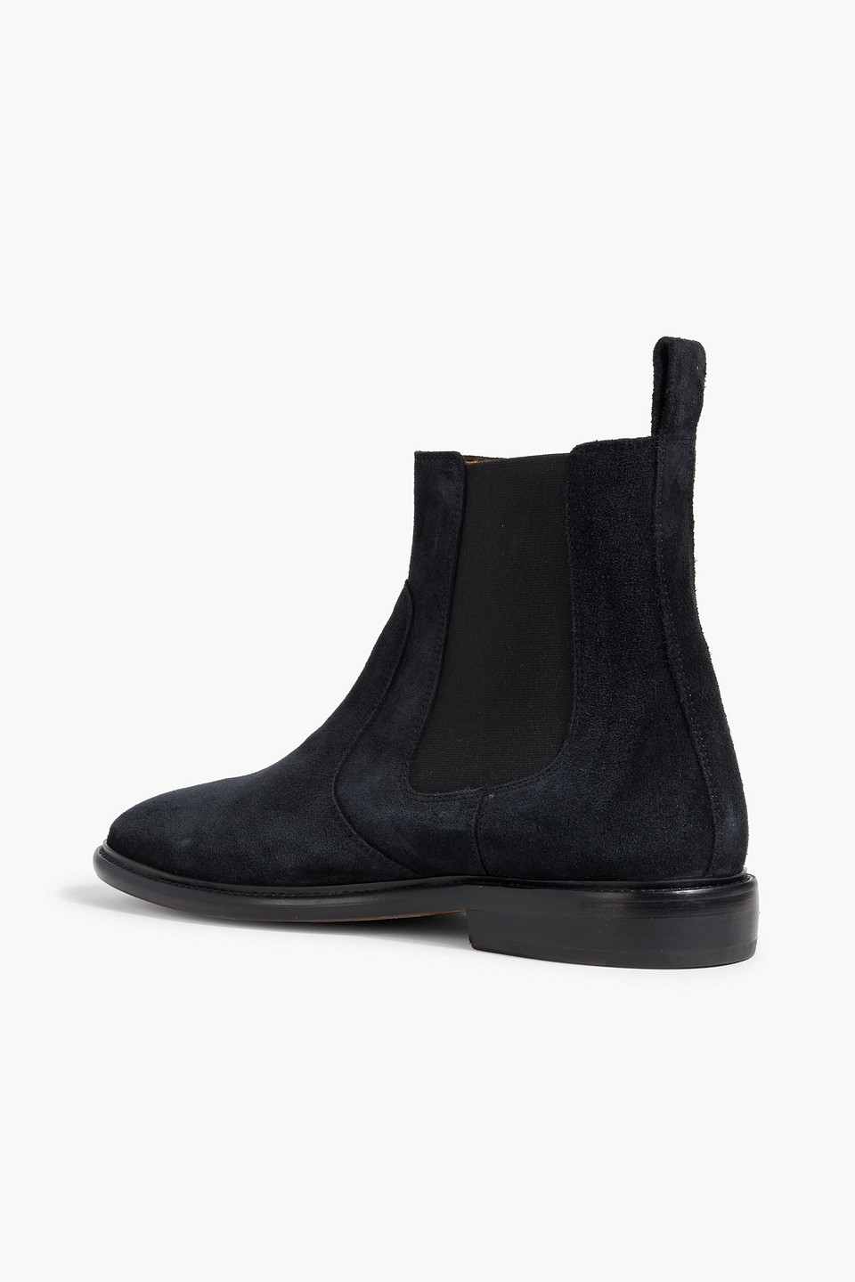 Isabel Marant Chelt Suede Chelsea Boots In Black