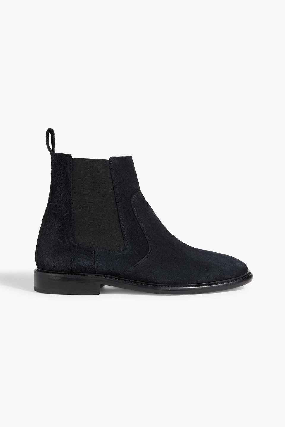 Isabel Marant Chelt Suede Chelsea Boots In Black