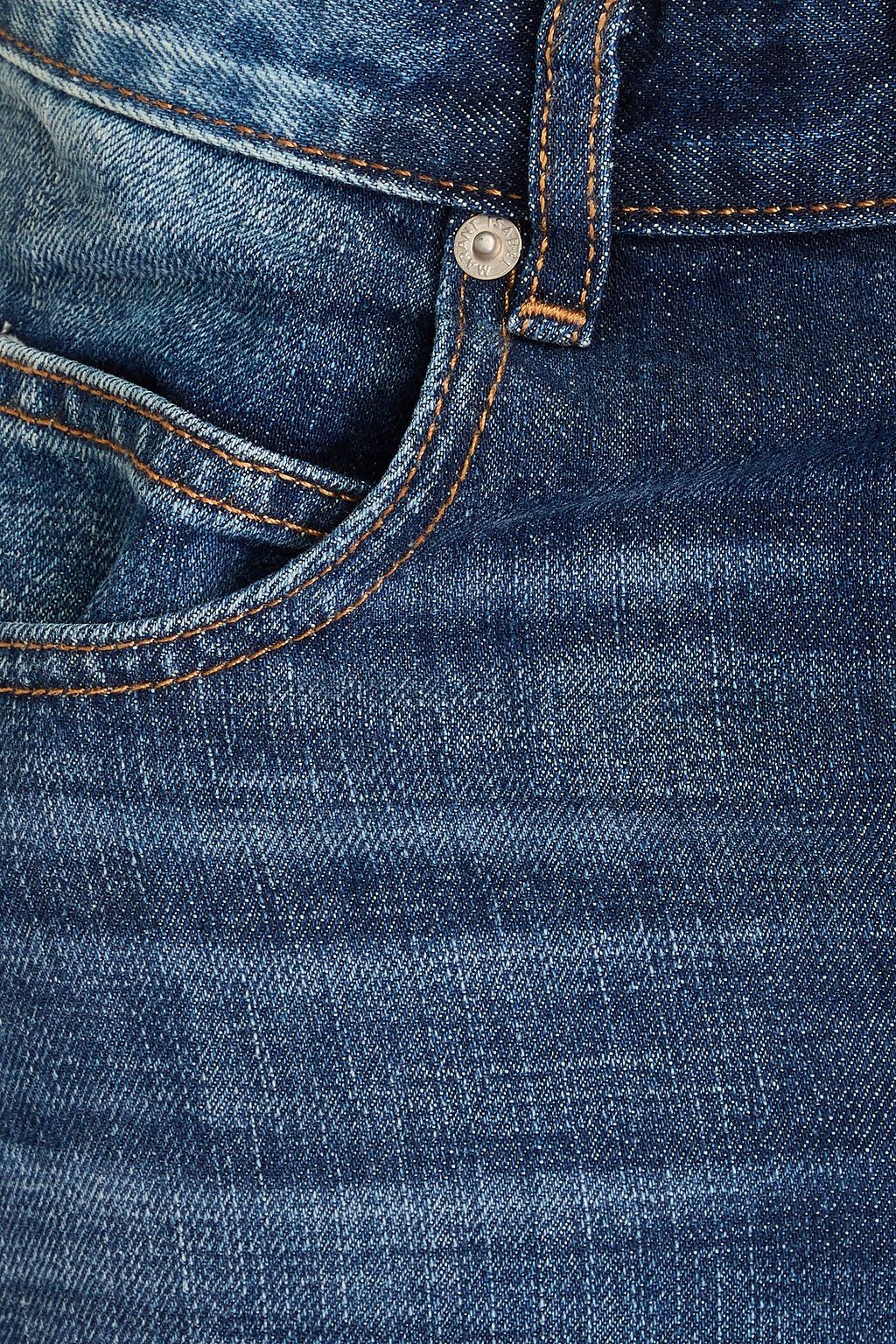 MARANT ÉTOILE جينز "بيلدين" قصير بأرجل مستقيمة وبخصر مرتفع