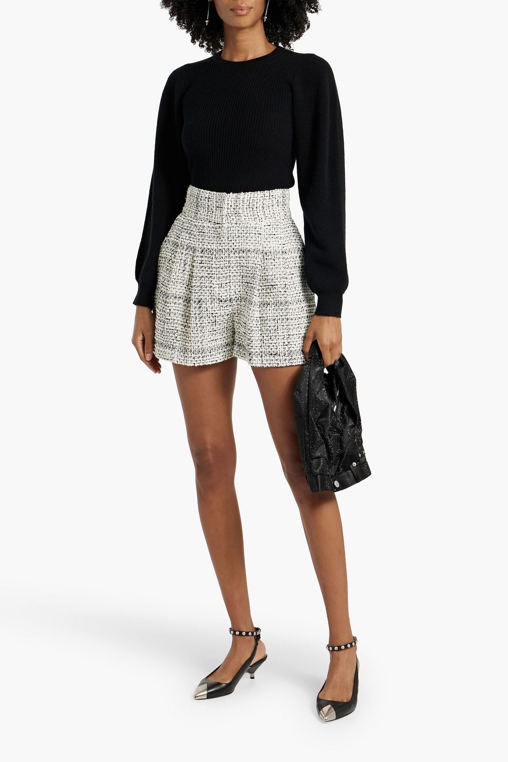 IRO Idaya cutout ribbed cashmere sweater