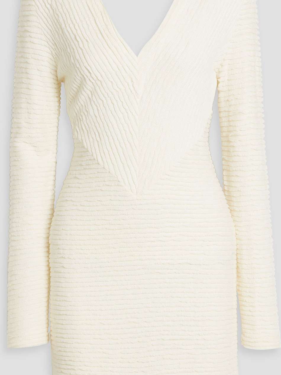 othilie ribbed-knit mini dress