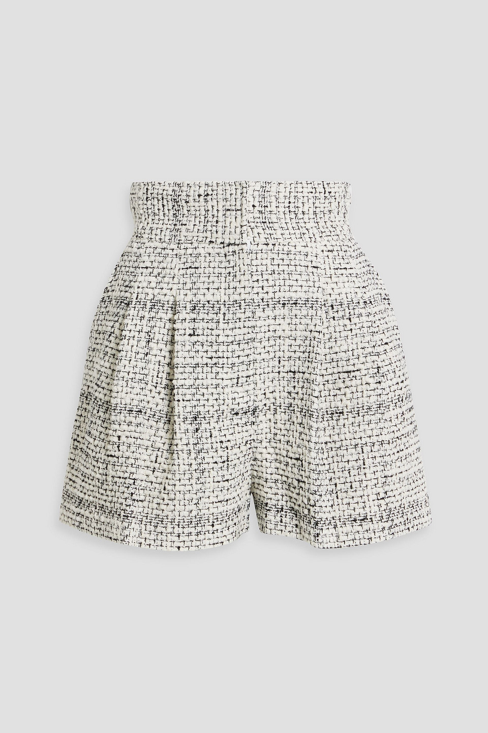 Ofali cotton-blend tweed shorts