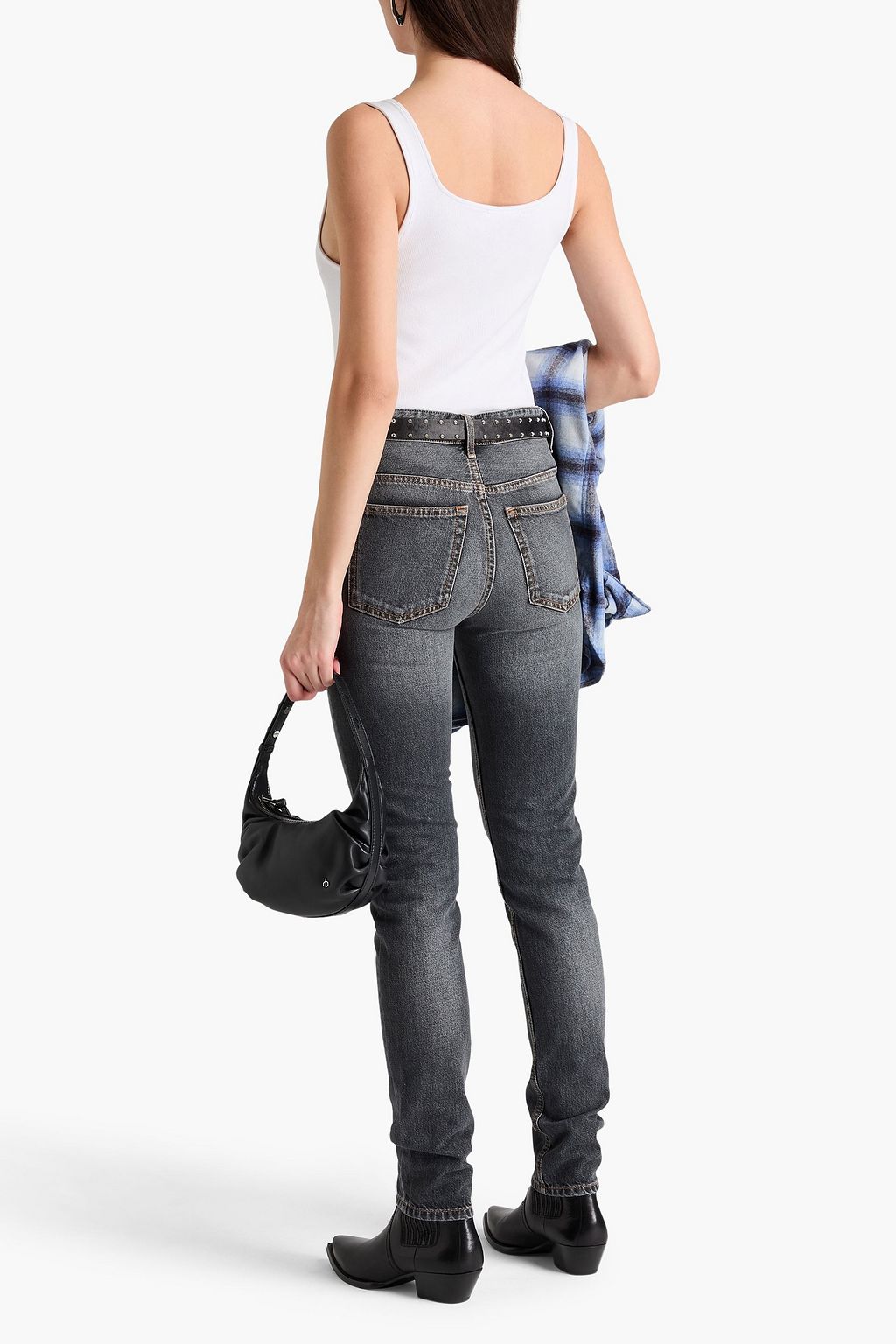 MARANT ÉTOILE جينز بأرجل ضيقة وبخصر مرتفع