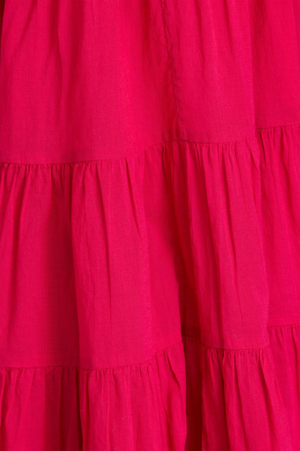 MARANT ÉTOILE Lanikaye gestuftes Minikleid aus Baumwoll-Voile