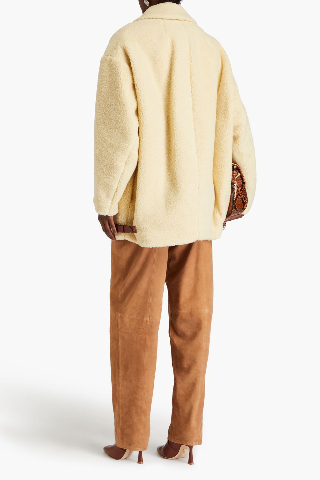 ISABEL MARANT Belinda oversized fleece jacket