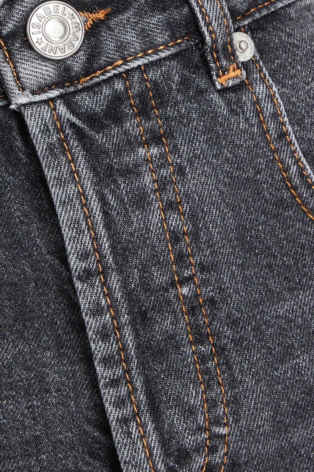 MARANT ÉTOILE 페이디드 데님 스커트