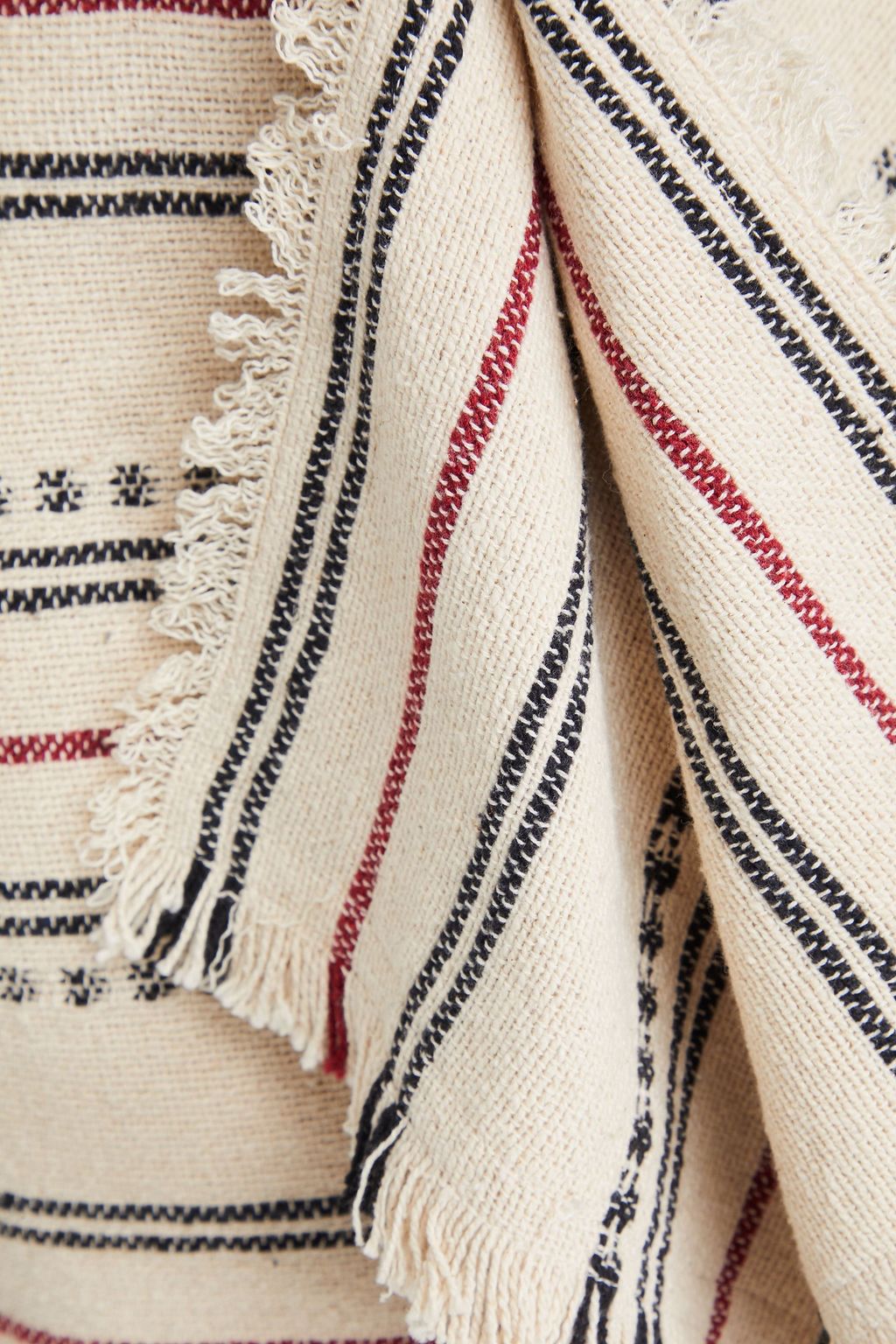 MARANT ÉTOILE Jiloa draped cotton-blend canvas mini skirt