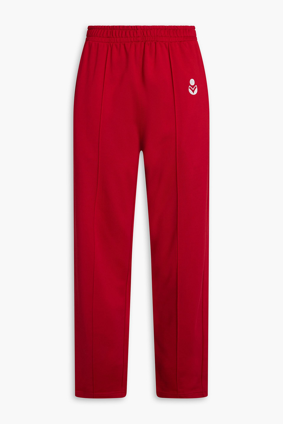 Marant Étoile - Inaye French terry track pants - Red - FR 40