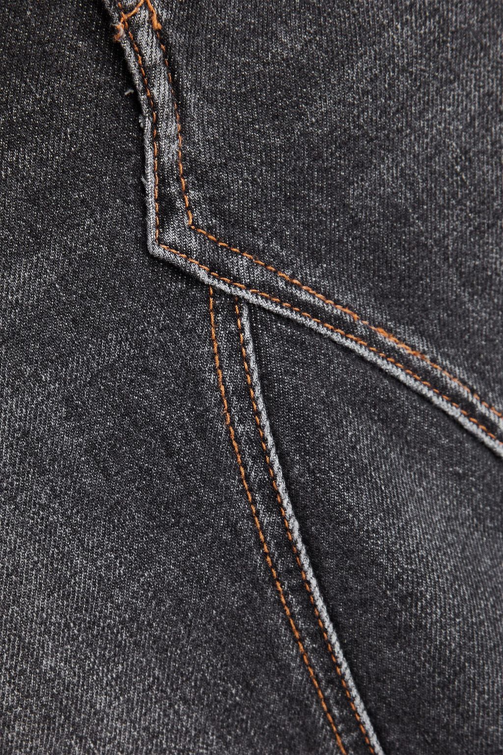 MARANT ÉTOILE 페이디드 데님 스커트
