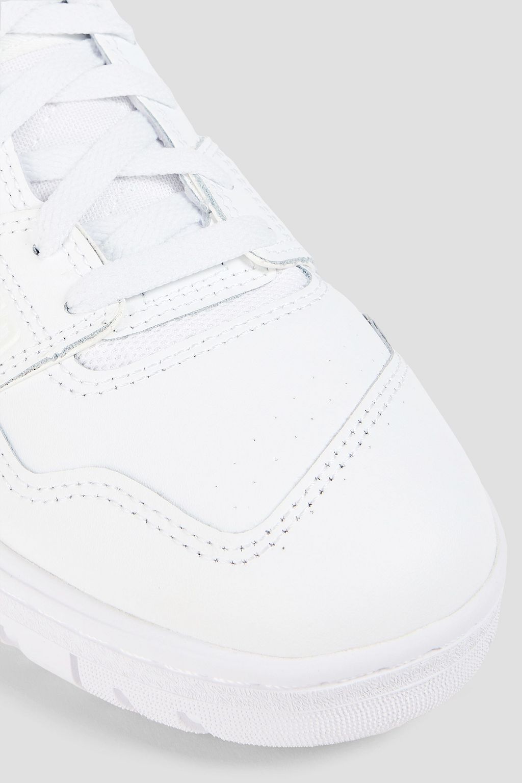 NEW BALANCE 550 mesh-trimmed leather sneakers