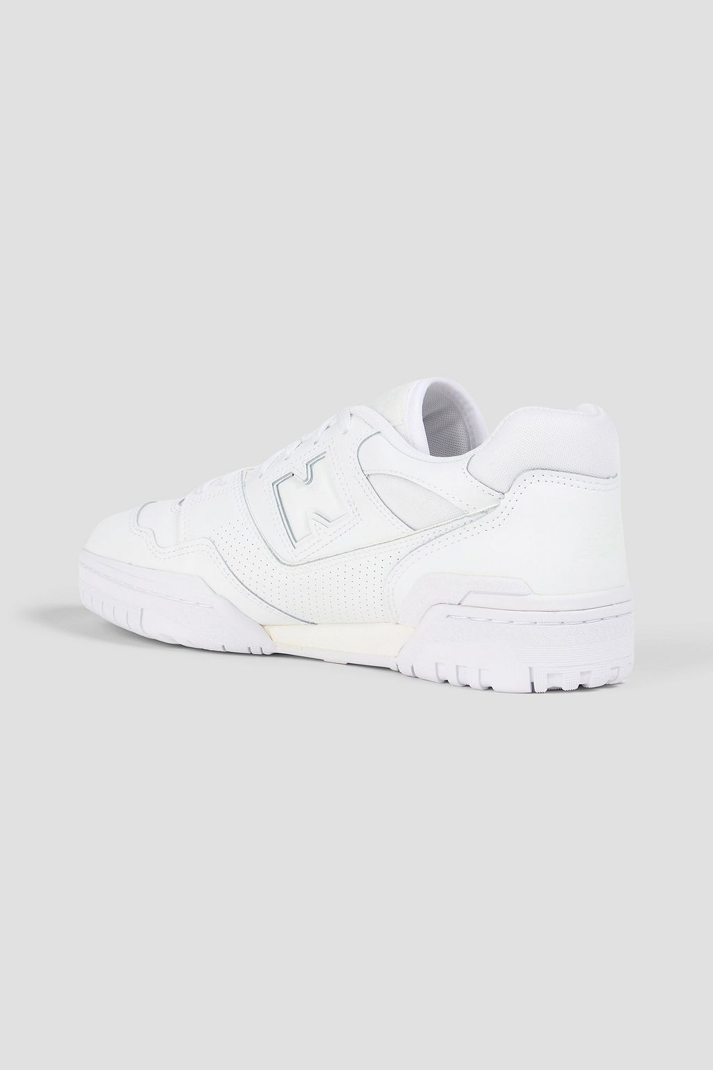 NEW BALANCE 550 mesh-trimmed leather sneakers