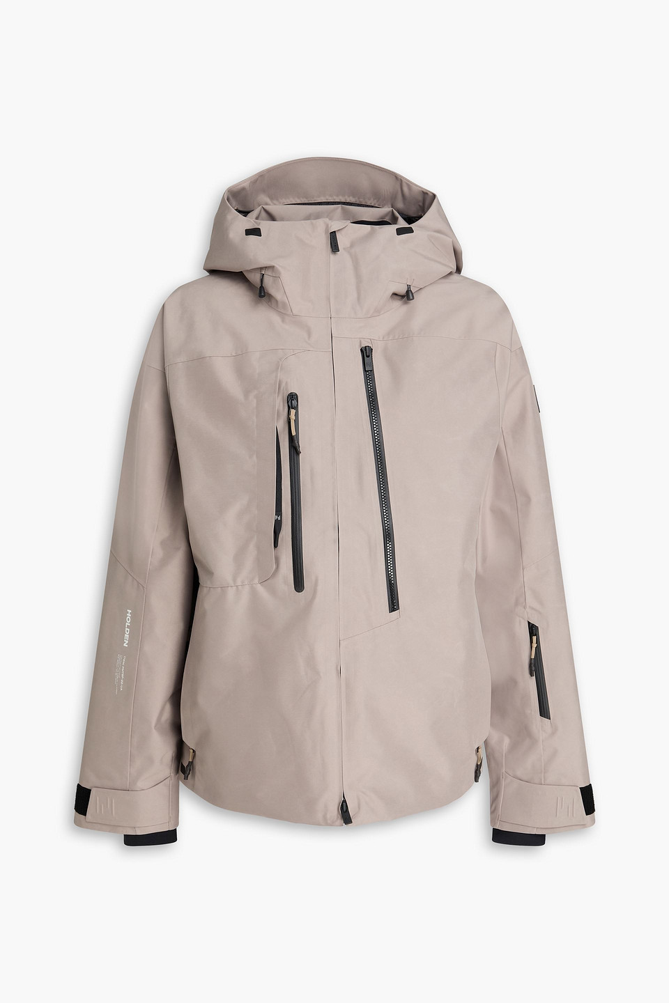 Holden Sierra 2l Hooded Ski Jacket In Taupe