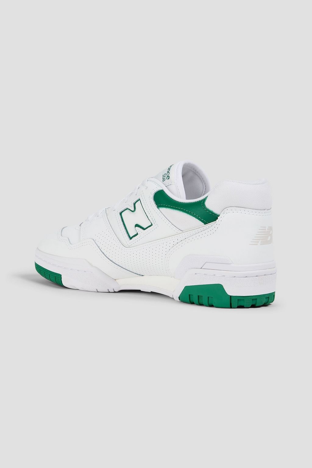 NEW BALANCE 550 レザー スニーカー メッシュトリム