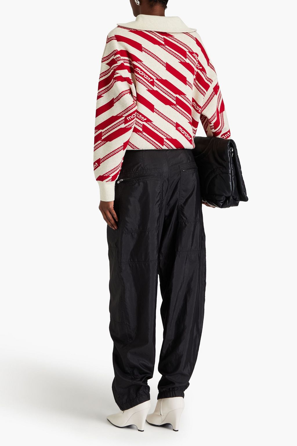 ISABEL MARANT Shell tapered pants