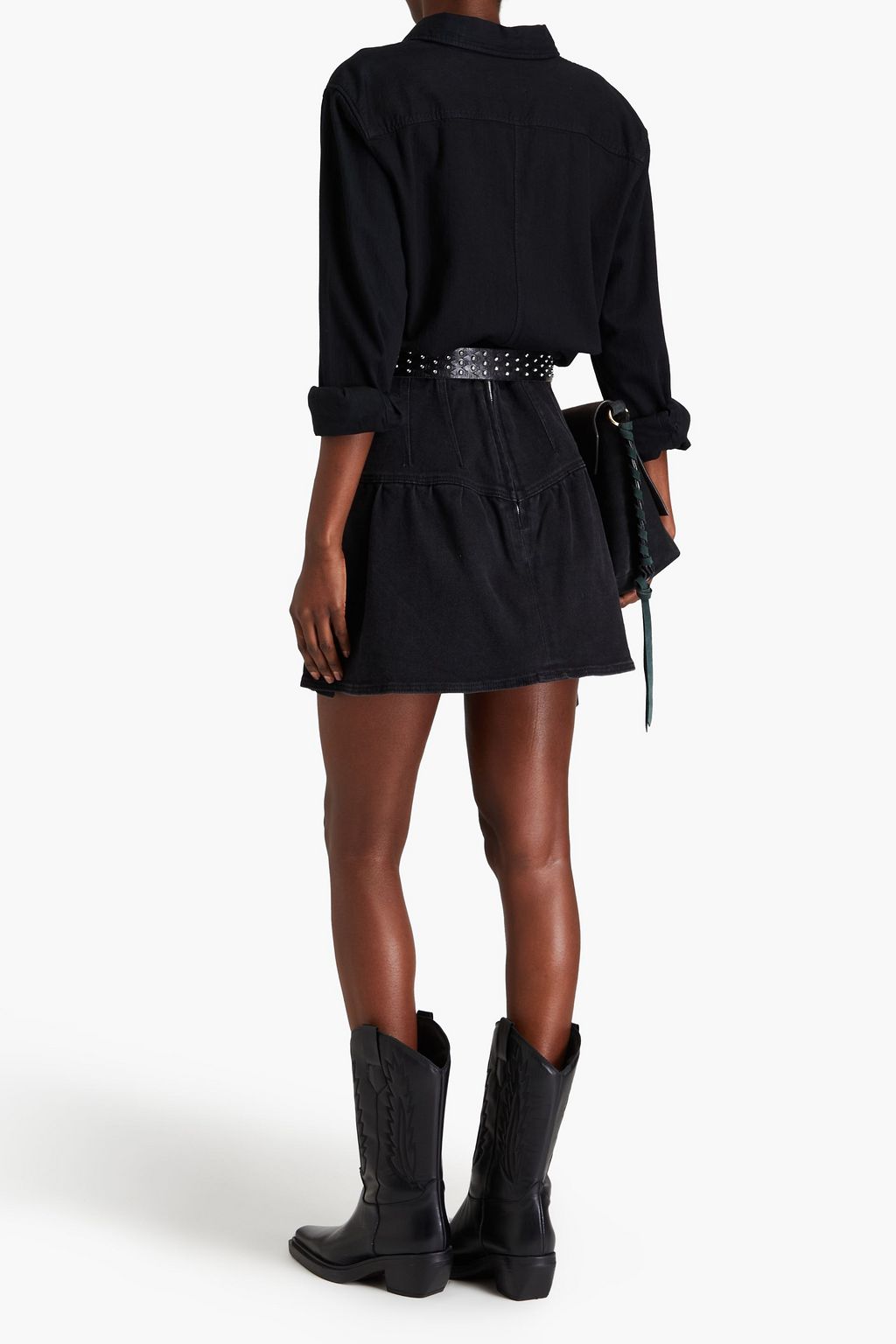 ISABEL MARANT Dimenia denim mini skirt