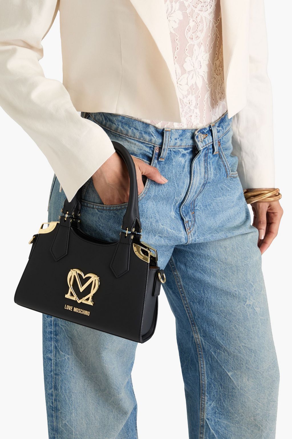 LOVE MOSCHINO حقيبة توت بتصميم مزركش
