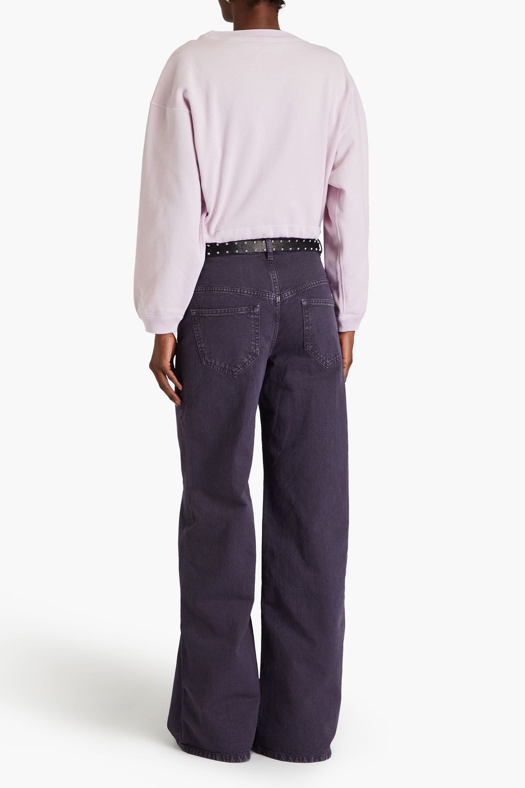 ISABEL MARANT Margo cotton-blend fleece sweatshirt