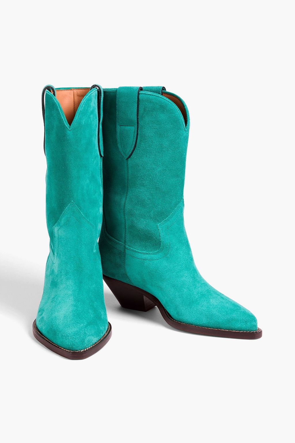 ISABEL MARANT Suede cowboy boots