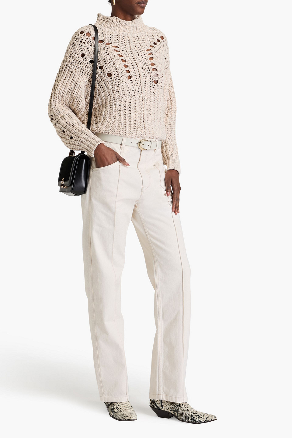 Isabel Marant Noemi Pants In Naturfarben