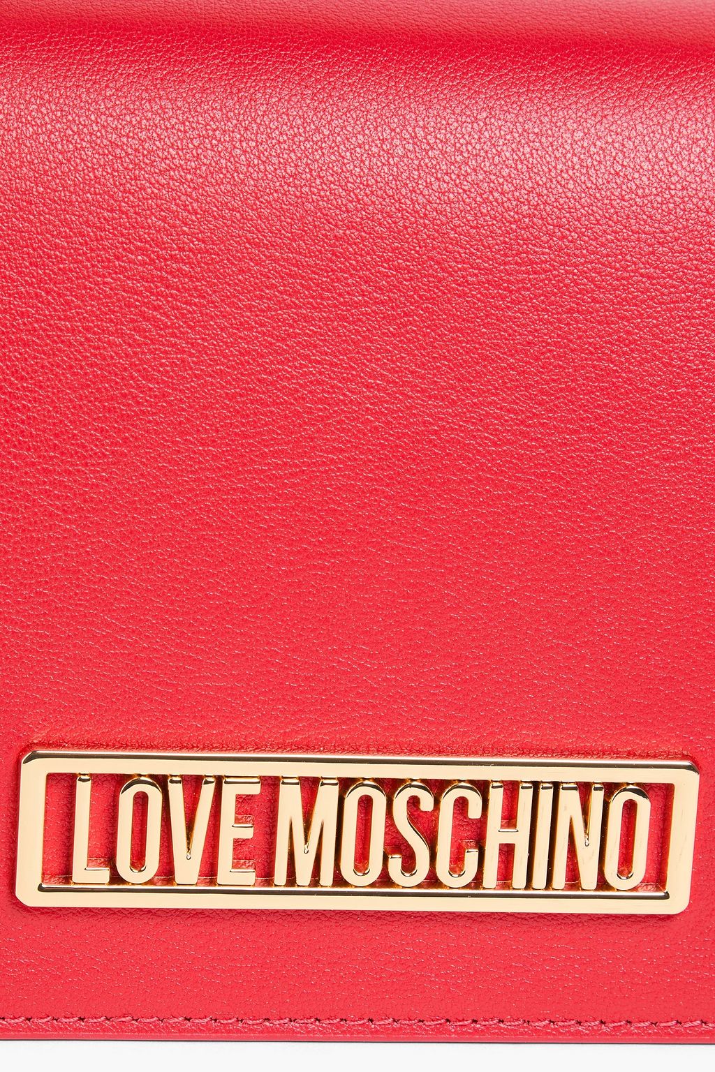 LOVE MOSCHINO حقيبة كتف مصنوعة من الجلد المُحبّب